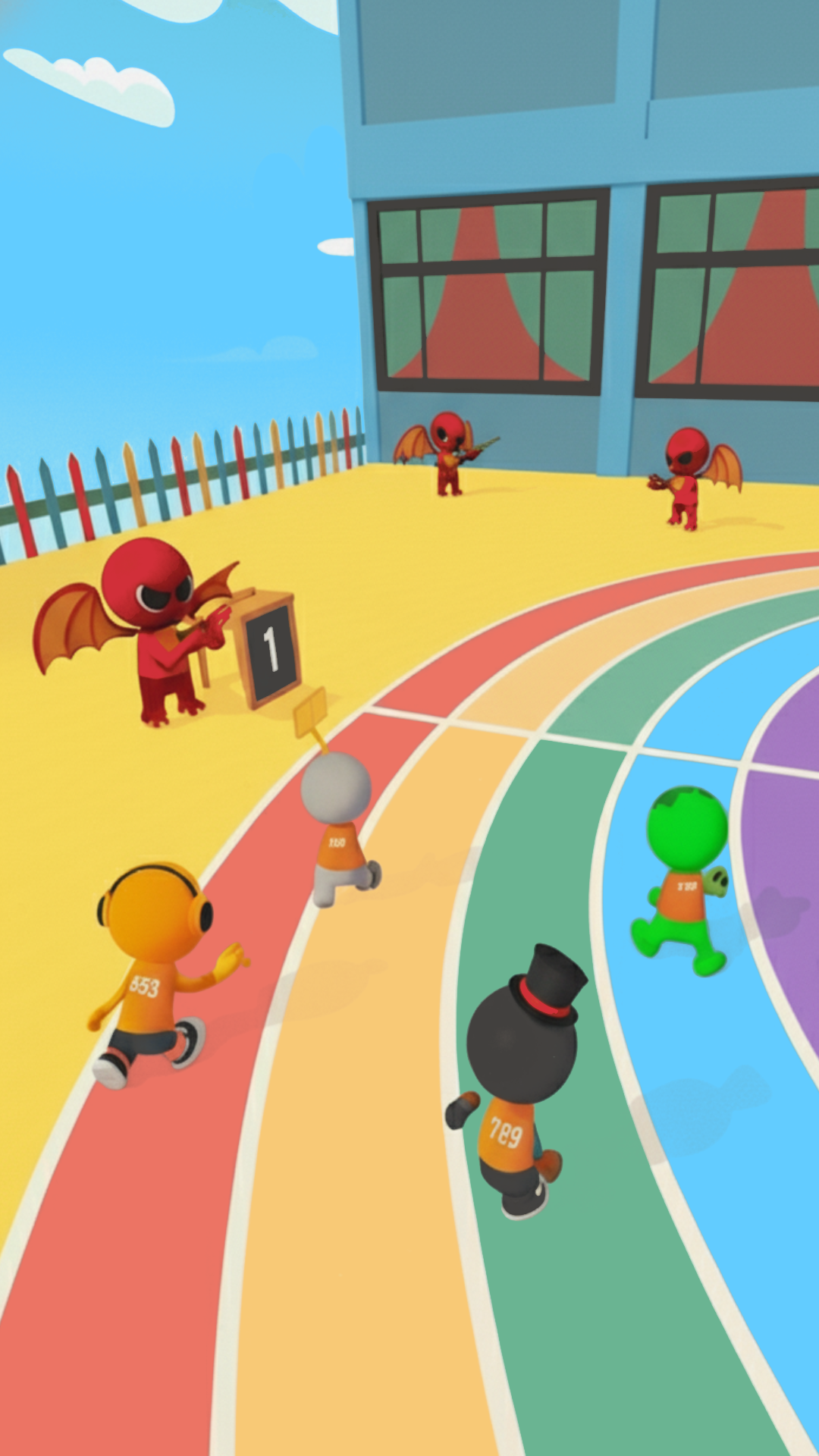 اسکرین شات 2 بازی Run & Survival: 456 Challenge