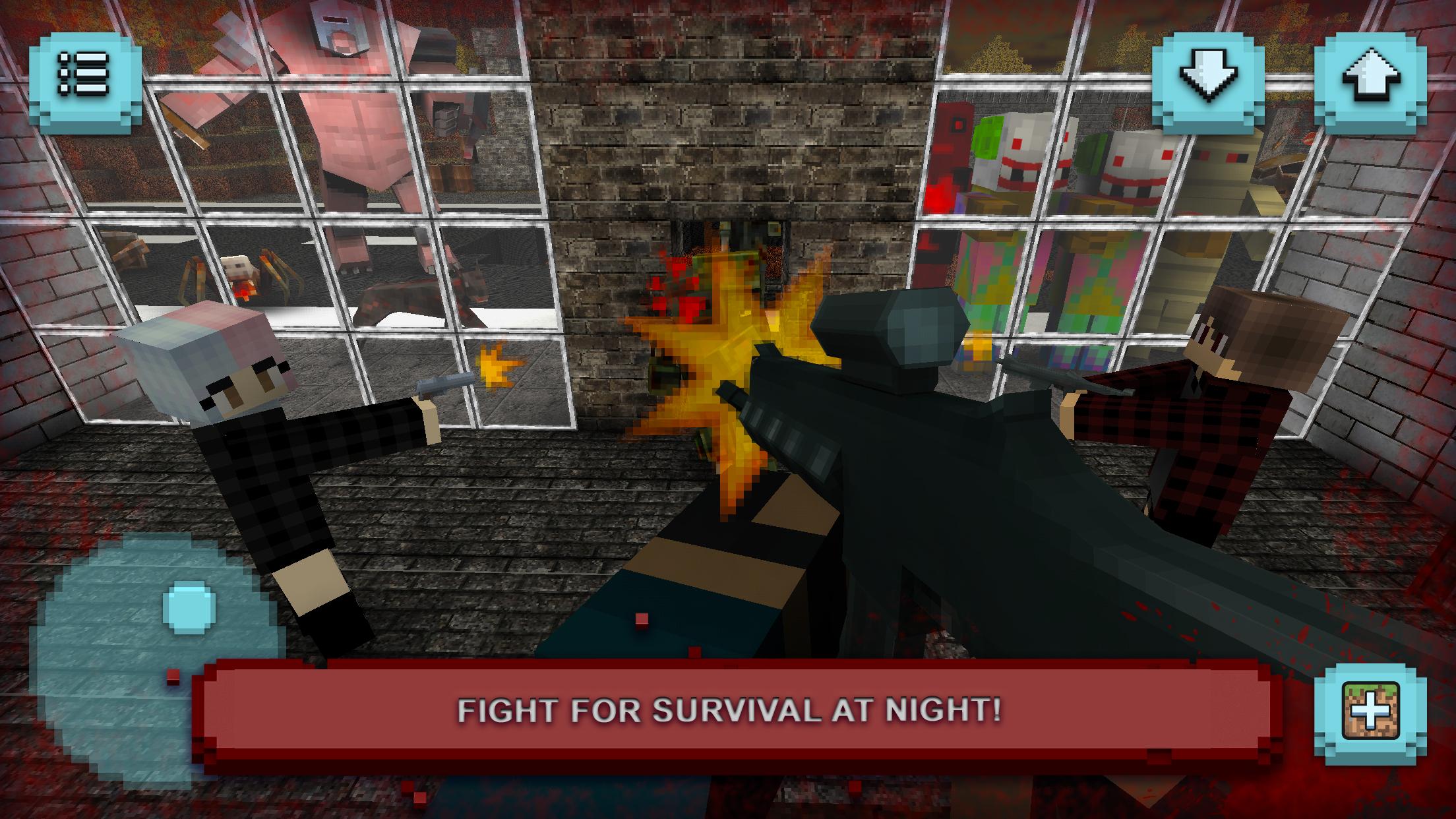 اسکرین شات 3 بازی Scary Craft: Five Nights of Survival Horror Games