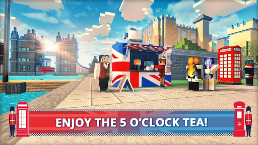 اسکرین شات 2 بازی London Craft: Blocky Building Games 3D 2018
