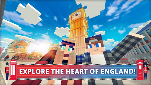 اسکرین شات 1 بازی London Craft: Blocky Building Games 3D 2018
