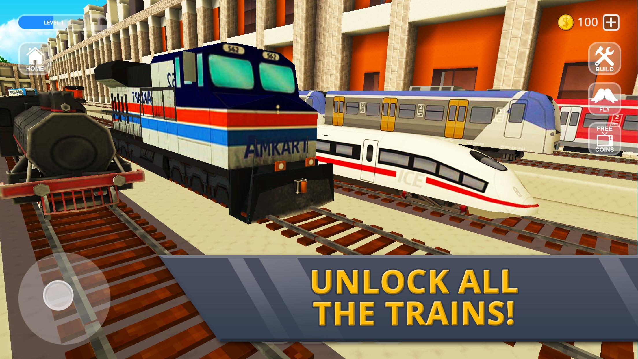 اسکرین شات 4 بازی Railway Station Craft