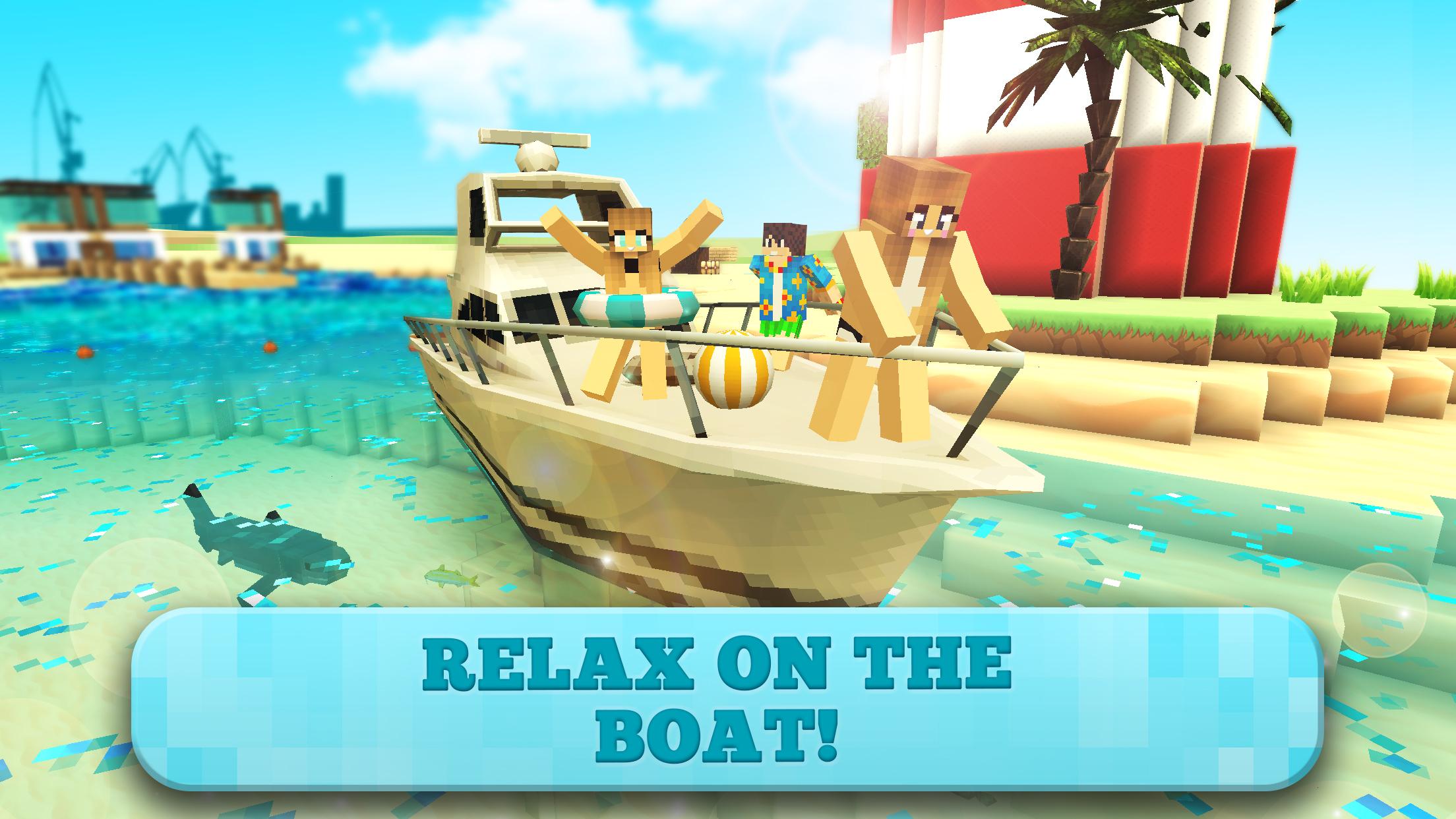 اسکرین شات 3 بازی Port Craft: Paradise Ship Boys Craft Games
