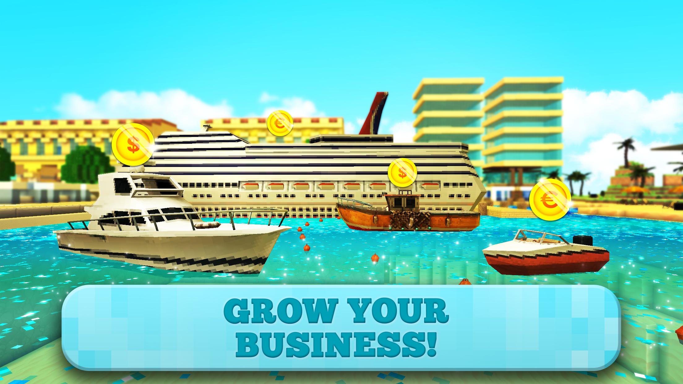 اسکرین شات 2 بازی Port Craft: Paradise Ship Boys Craft Games