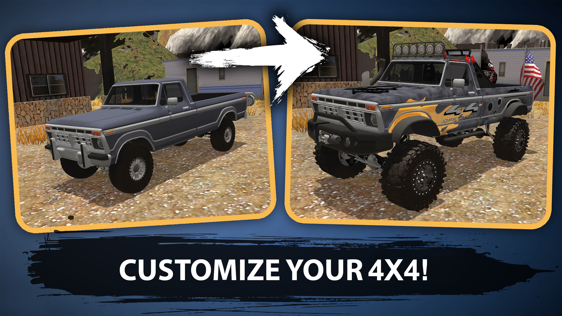 اسکرین شات 2 بازی Thar Game Off Road 4x4 Driving