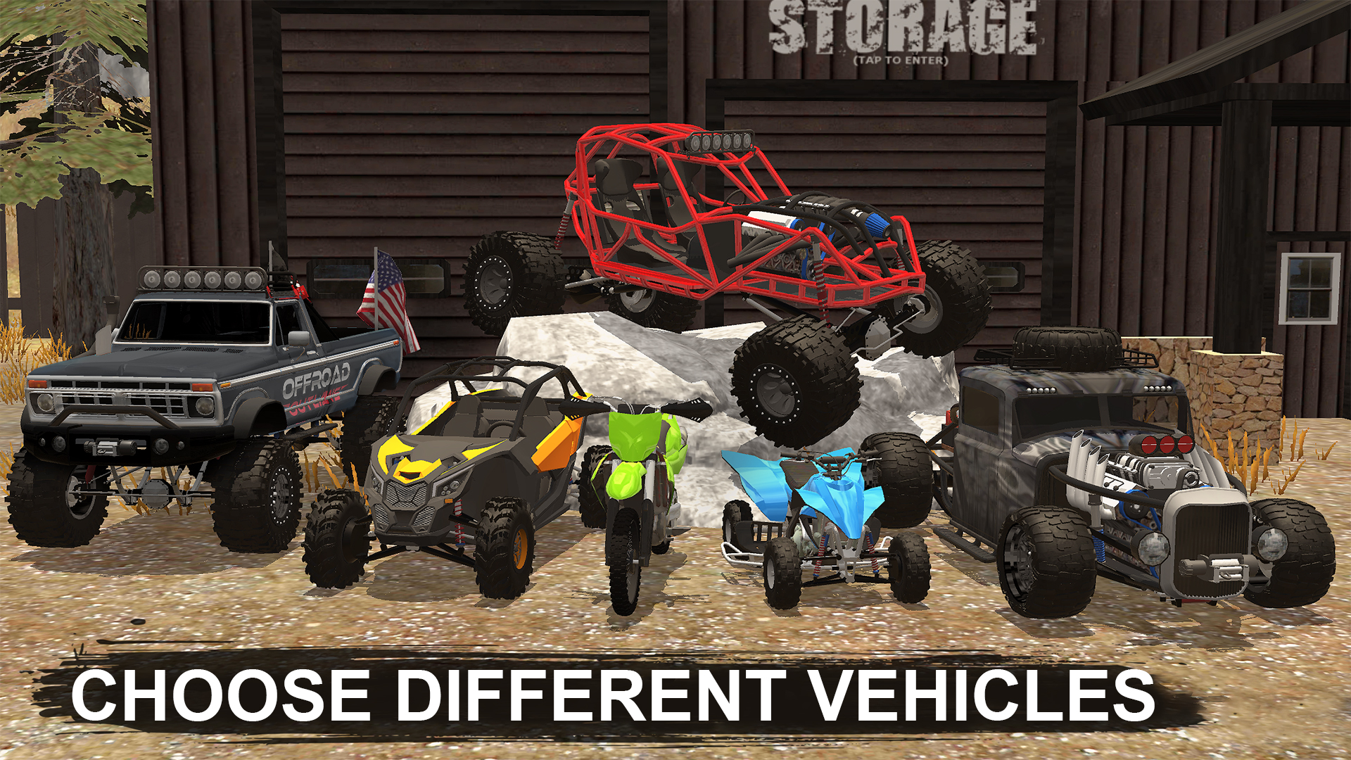 اسکرین شات 4 بازی Thar Game Off Road 4x4 Driving