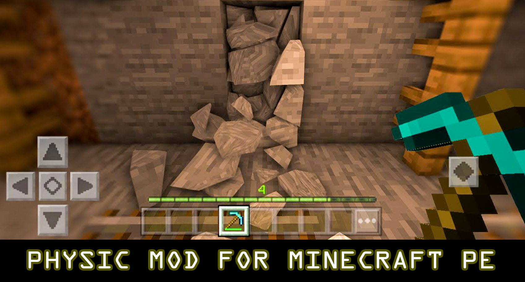 اسکرین شات 1 برنامه Realistic Physics Minecraft PE