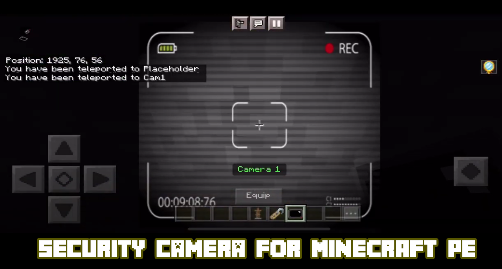 اسکرین شات 2 برنامه Security Camera for Minecraft