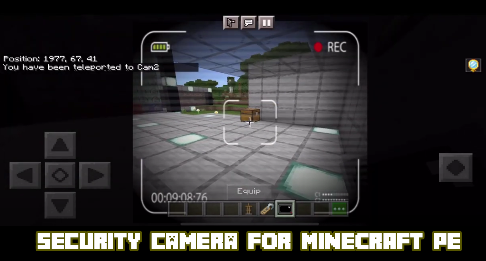 اسکرین شات 3 برنامه Security Camera for Minecraft