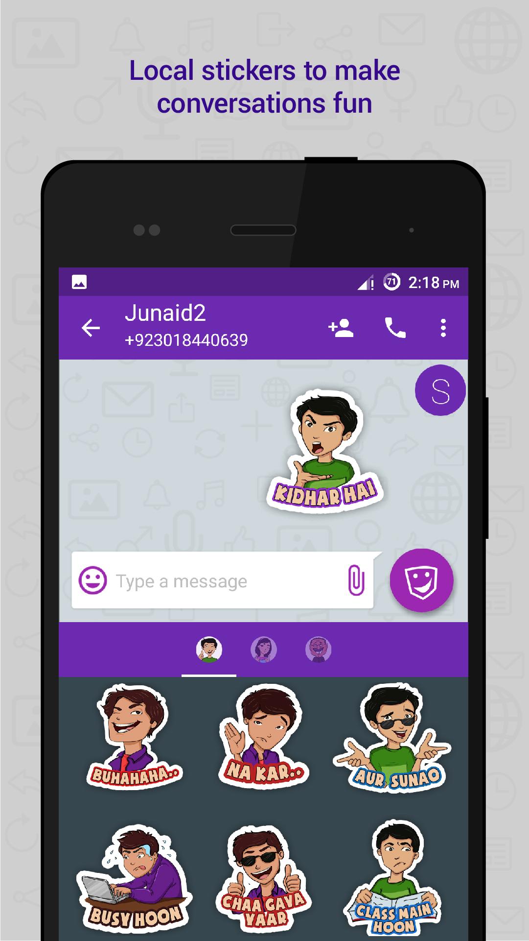 اسکرین شات 5 برنامه Share Via SMS (SVS)