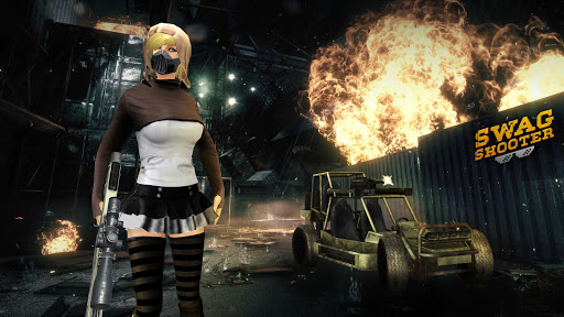 اسکرین شات 7 بازی Swag Shooter - Online & Offline Battle Royale Game