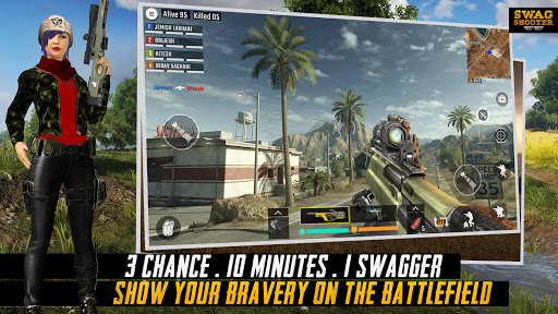 اسکرین شات 6 بازی Swag Shooter - Online & Offline Battle Royale Game