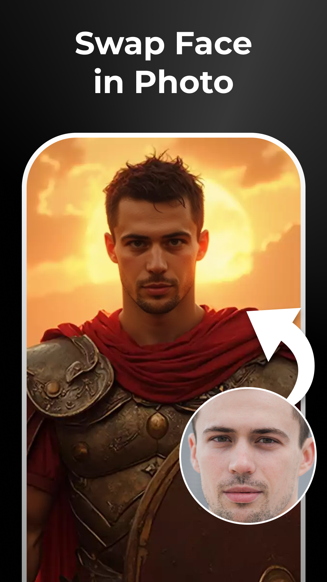 اسکرین شات 2 برنامه Swapic - AI Face Swapper