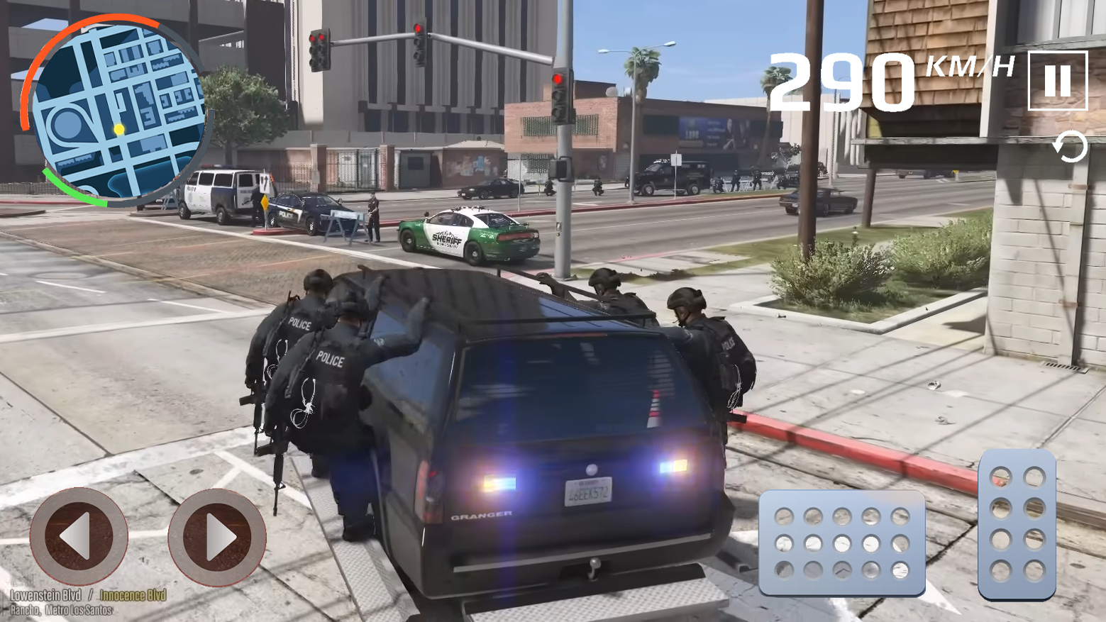 اسکرین شات 1 بازی SWAT Police Simulation Game