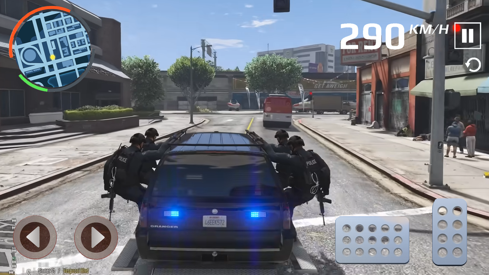 اسکرین شات 3 بازی SWAT Police Simulation Game