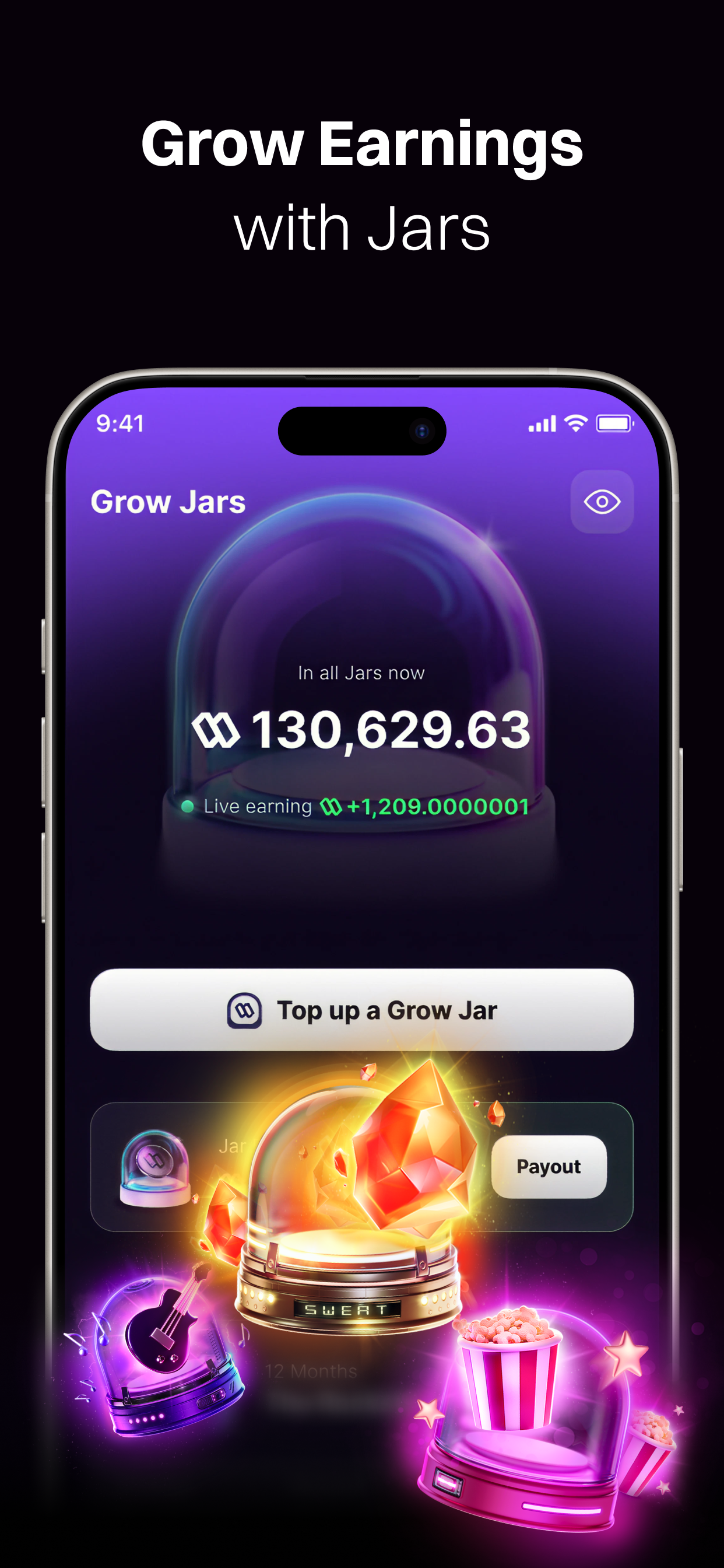 اسکرین شات 3 برنامه Sweat Wallet: Walk & Earn