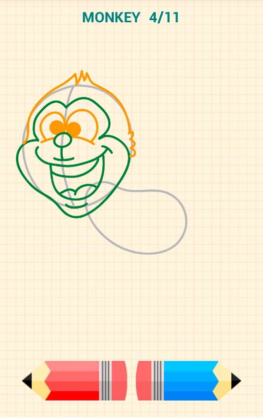 اسکرین شات 4 برنامه How to Draw Animals