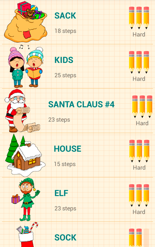 اسکرین شات 2 برنامه How to Draw Christmas