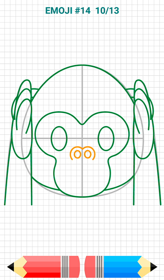 اسکرین شات 5 برنامه How to Draw Emoji Emoticons