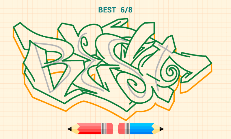 اسکرین شات 5 برنامه How to Draw Graffitis