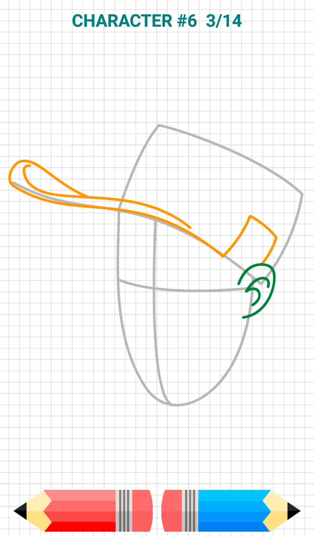 اسکرین شات 3 برنامه How to Draw Graffiti Character