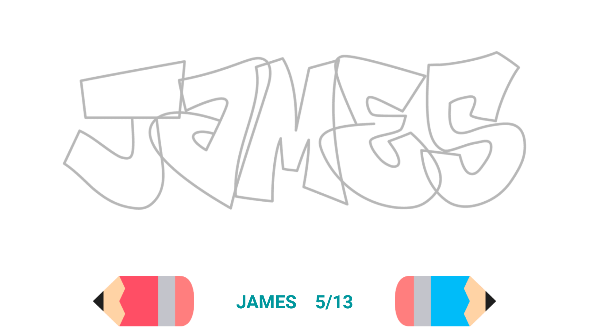 اسکرین شات 2 برنامه Draw Graffiti - Name Creator
