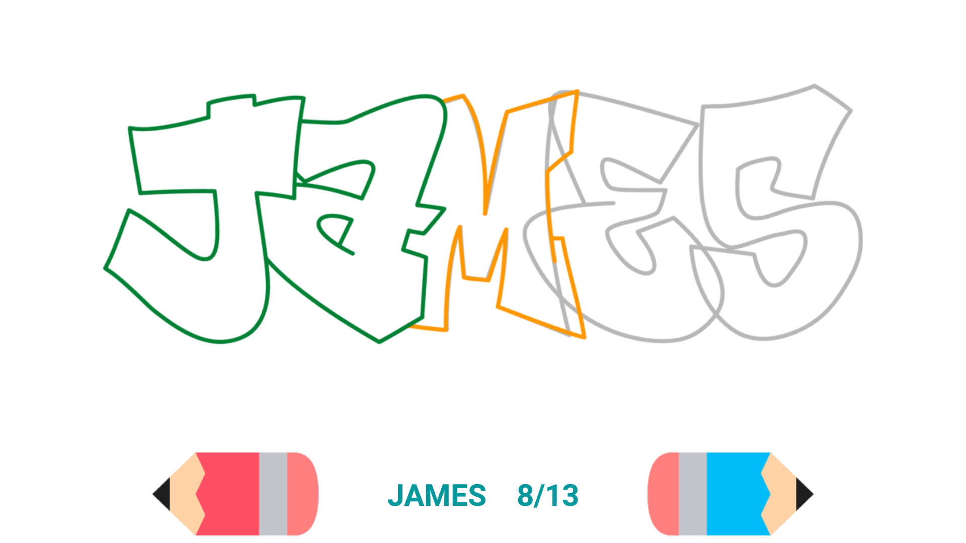 اسکرین شات 3 برنامه Draw Graffiti - Name Creator