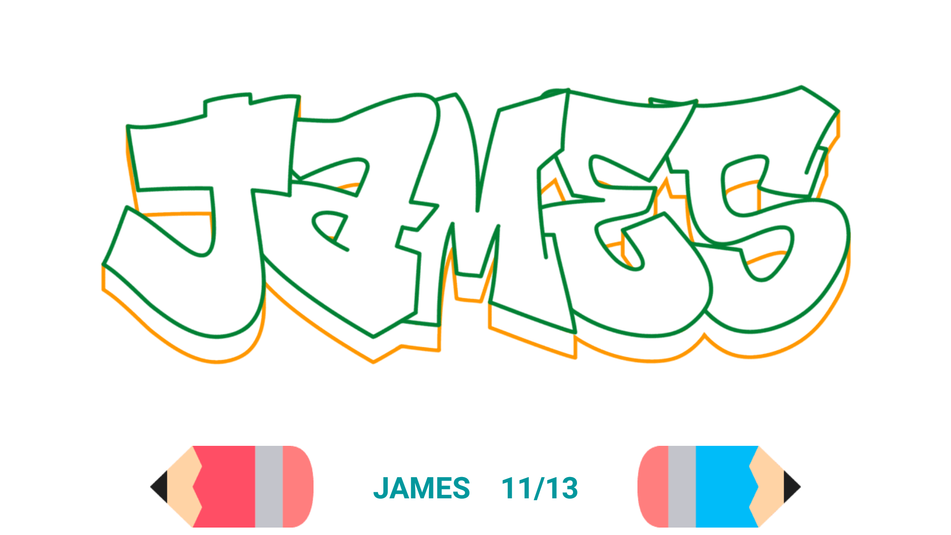 اسکرین شات 4 برنامه Draw Graffiti - Name Creator
