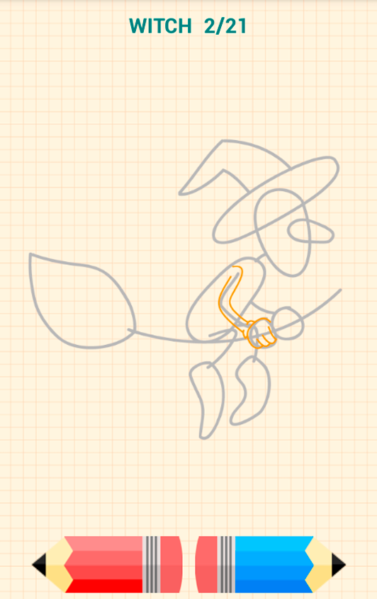 اسکرین شات 3 برنامه How to Draw Halloween