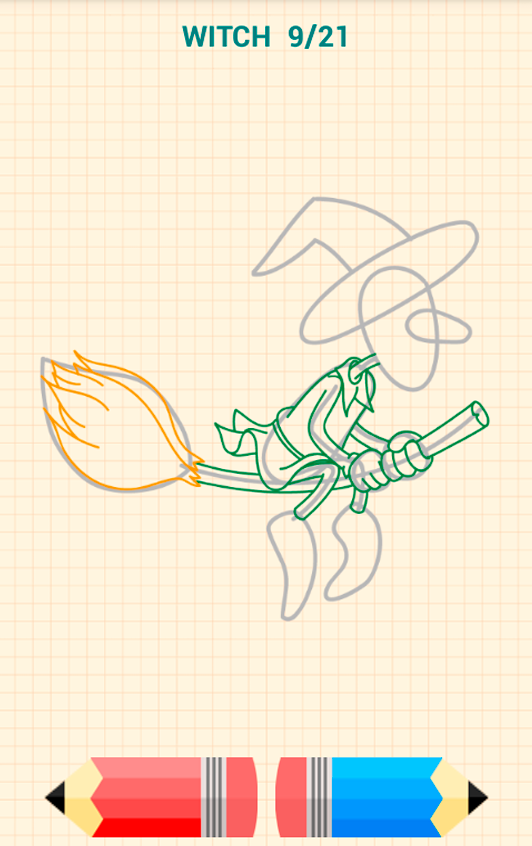 اسکرین شات 4 برنامه How to Draw Halloween