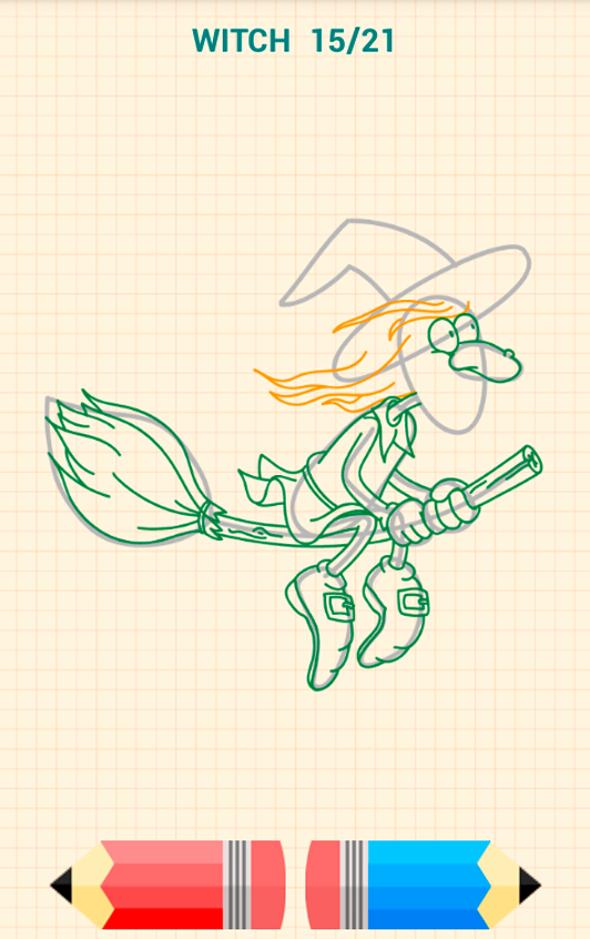 اسکرین شات 5 برنامه How to Draw Halloween