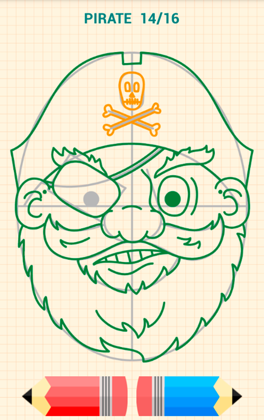 اسکرین شات 5 برنامه How to Draw Party Masks