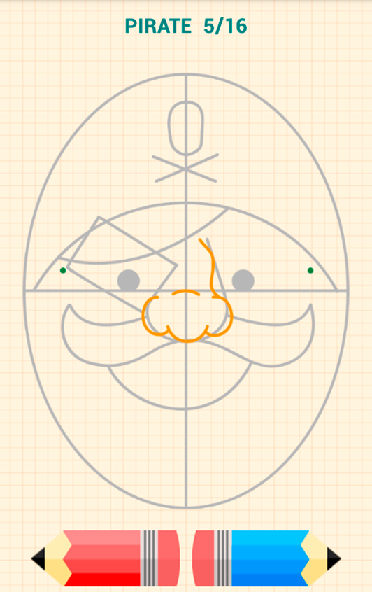اسکرین شات 3 برنامه How to Draw Party Masks