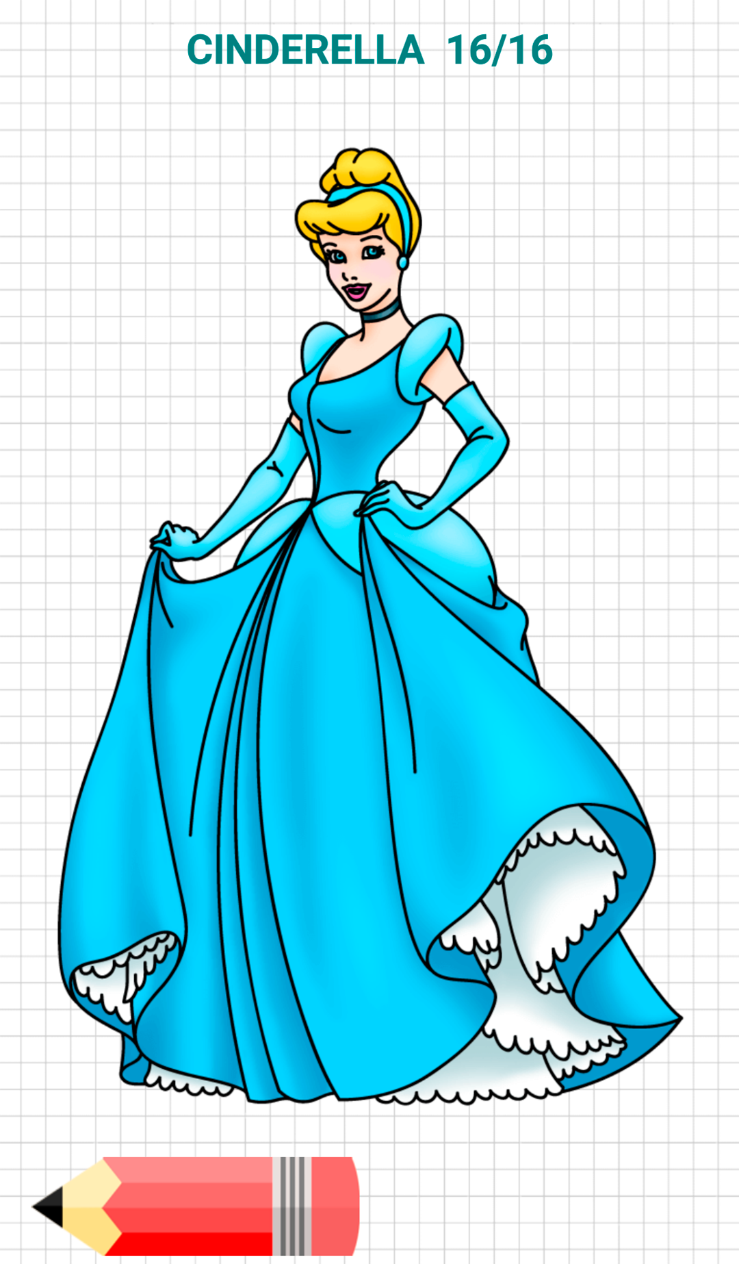 اسکرین شات 6 برنامه How to Draw Princess