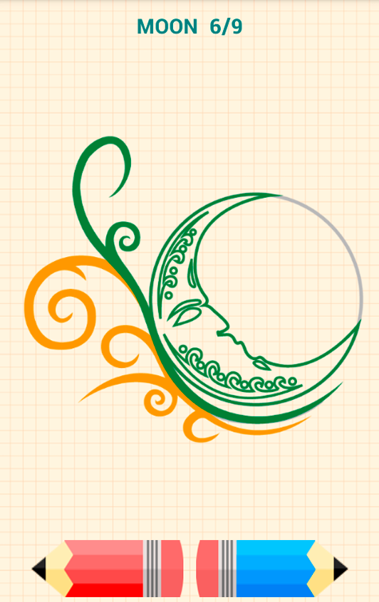 اسکرین شات 4 برنامه How to Draw Tattoos
