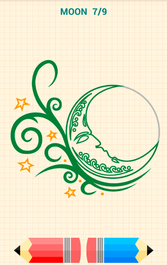 اسکرین شات 5 برنامه How to Draw Tattoos