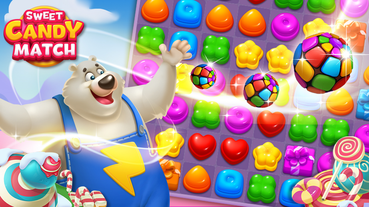 اسکرین شات 7 بازی Sweet Candy Match: Puzzle Game