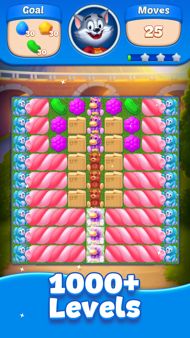 اسکرین شات 6 بازی Candy Tales - Match 3 Puzzle