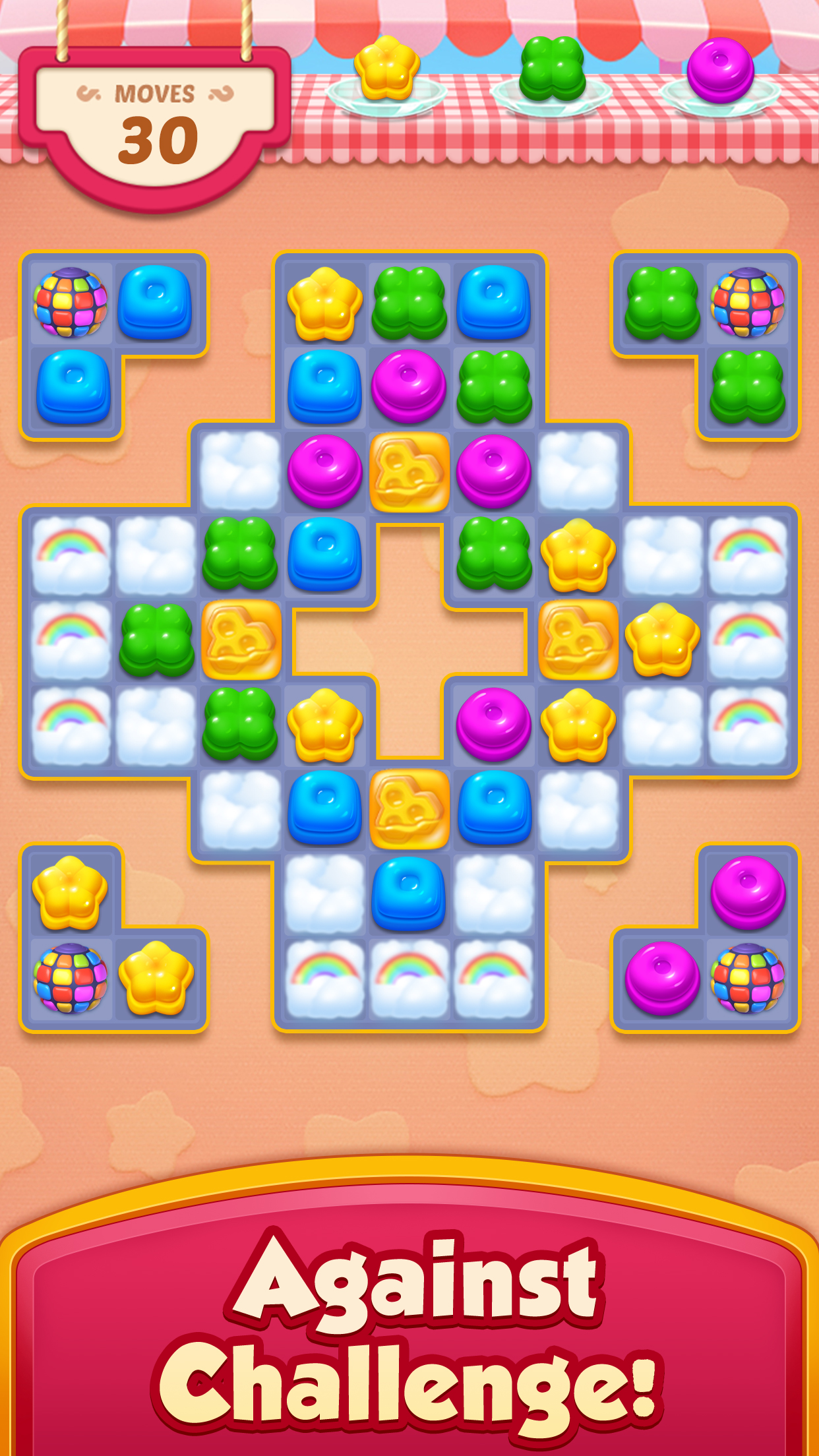 اسکرین شات 2 بازی Sweet Candy Puzzle: Match Game