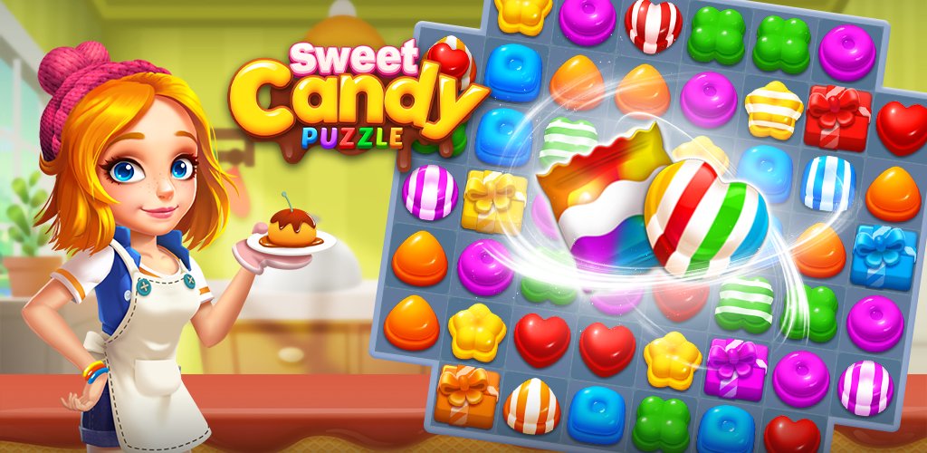 اسکرین شات 6 بازی Sweet Candy Puzzle: Match Game