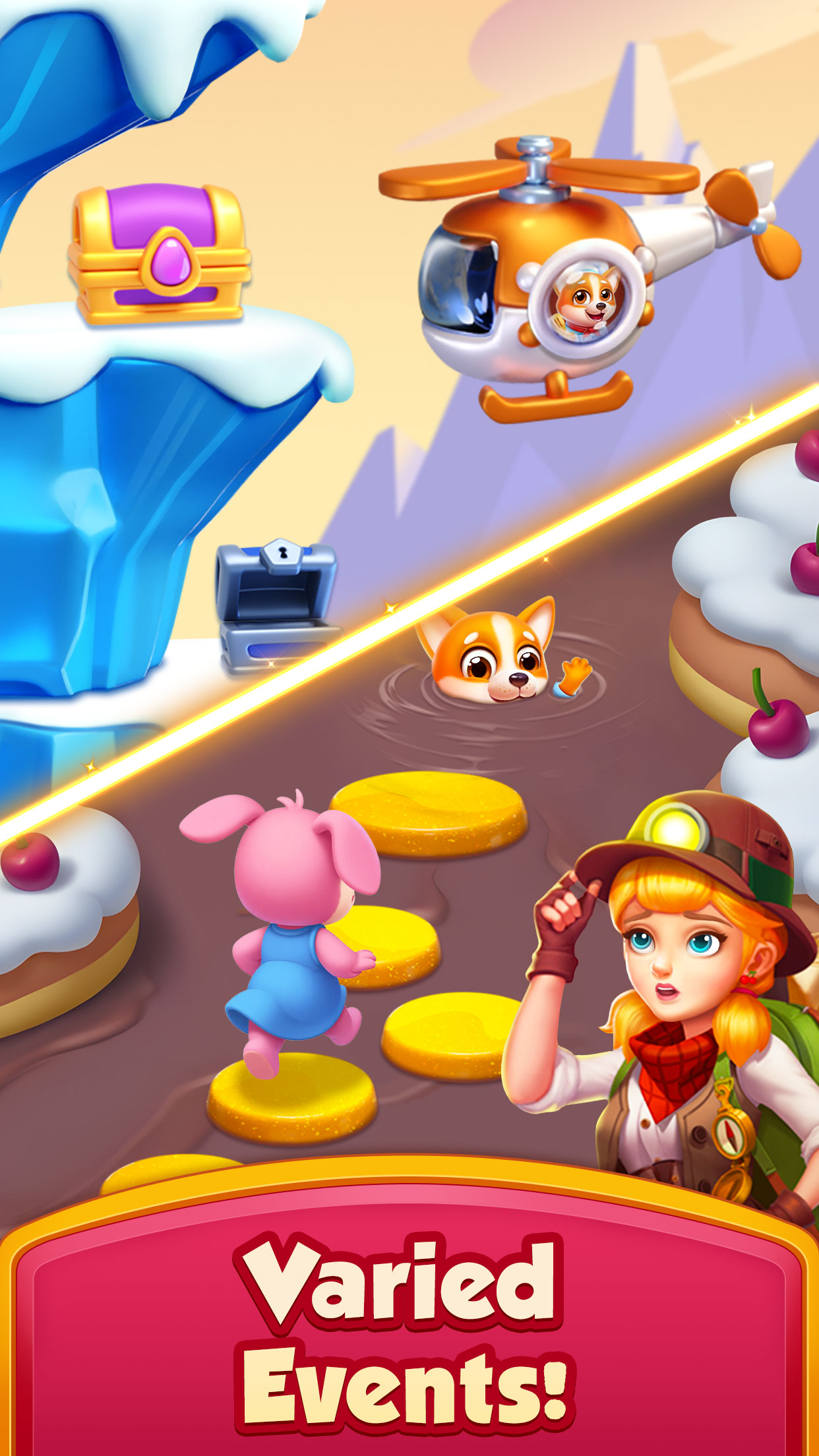 اسکرین شات 4 بازی Sweet Candy Puzzle: Match Game