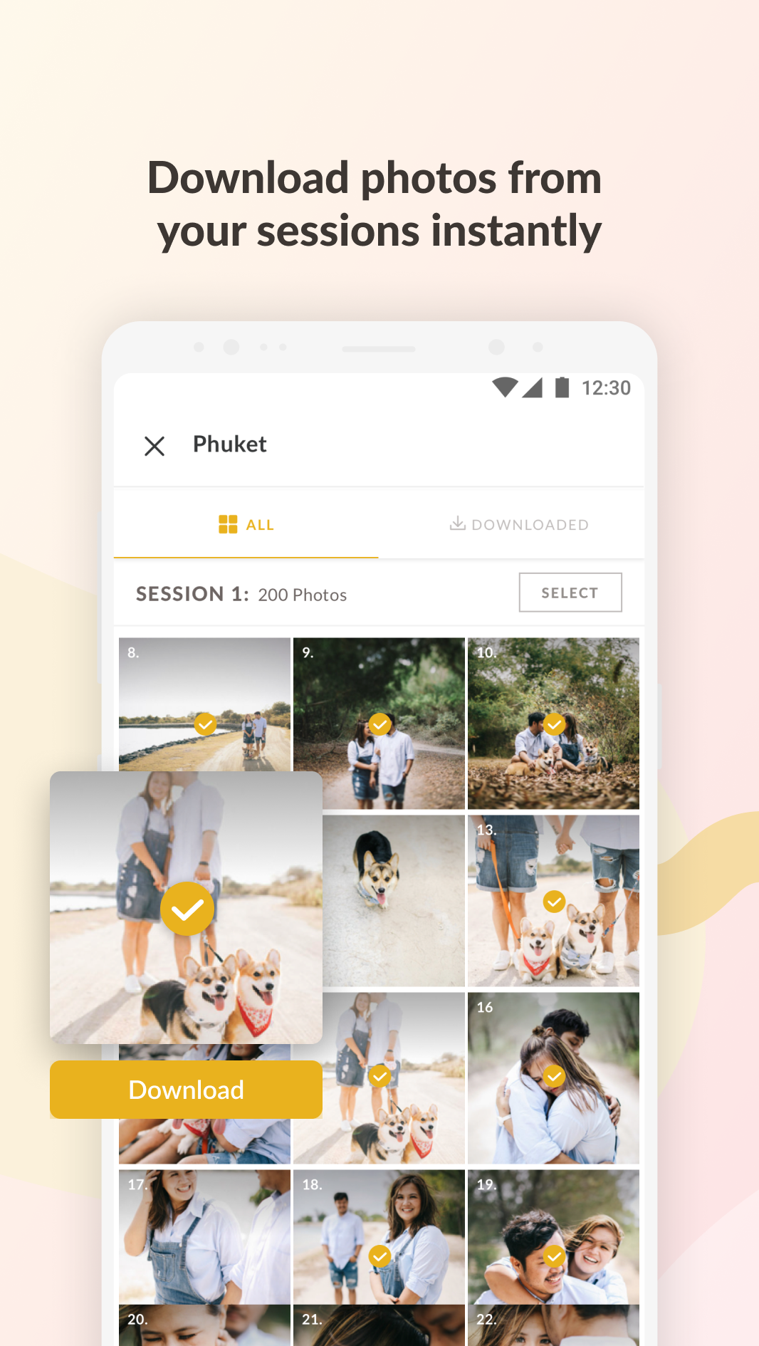 اسکرین شات 5 برنامه SweetEscape Photographer