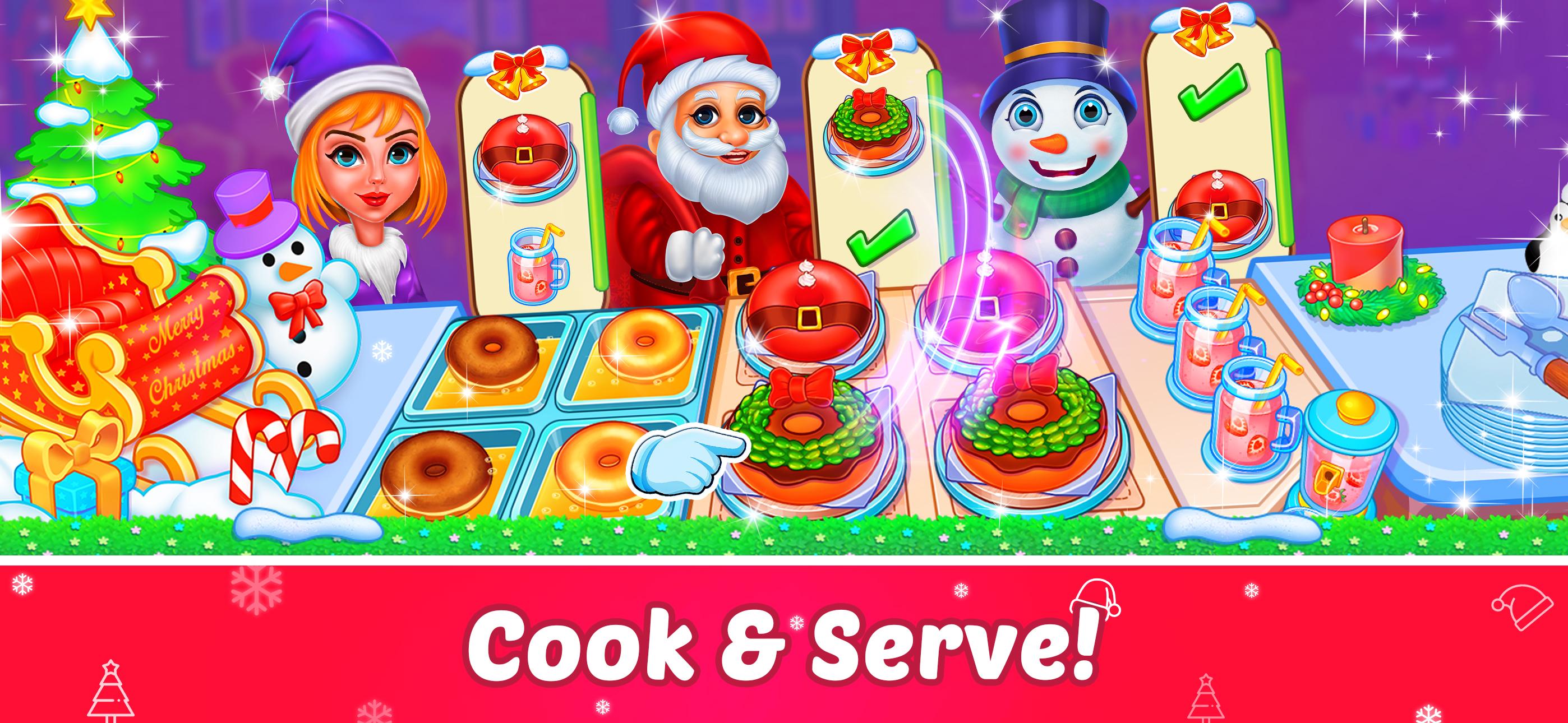 اسکرین شات 2 بازی Christmas Diary - Cooking Game