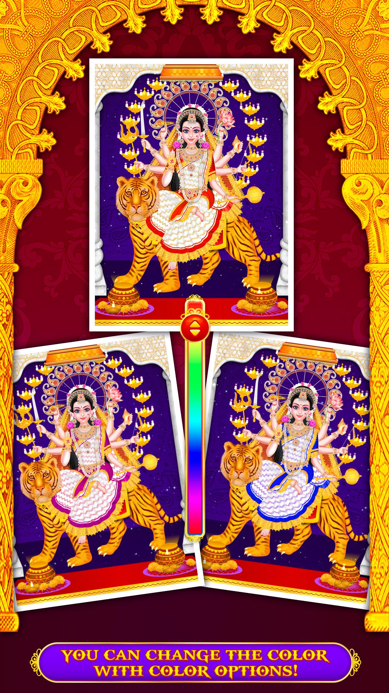 اسکرین شات 5 بازی Maa Ambe Live Aarti Darshan