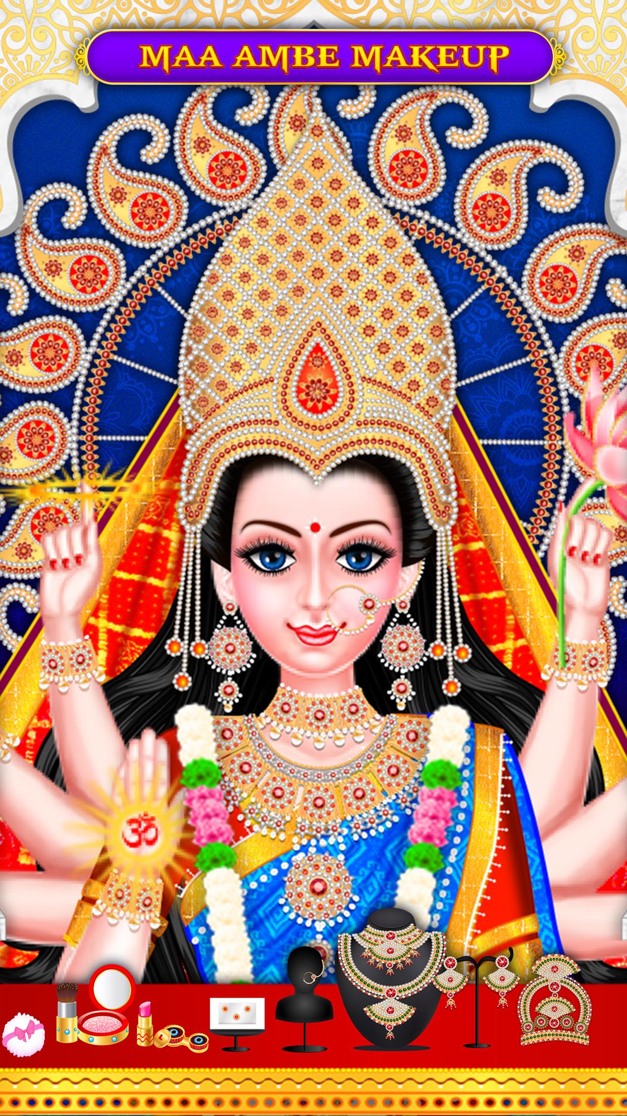 اسکرین شات 3 بازی Maa Ambe Live Aarti Darshan :