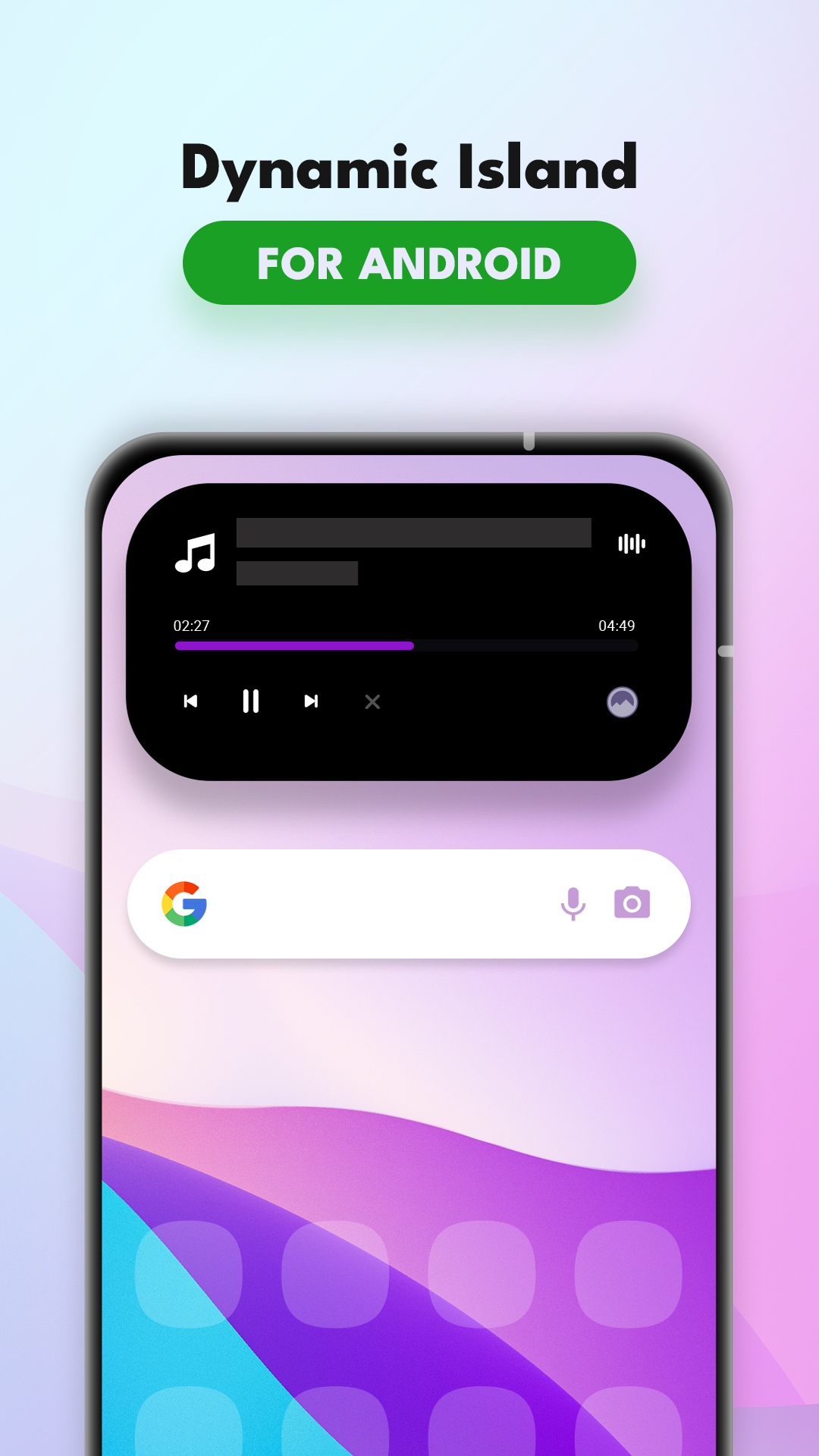 اسکرین شات 6 برنامه Dynamic Island : dynamicBar