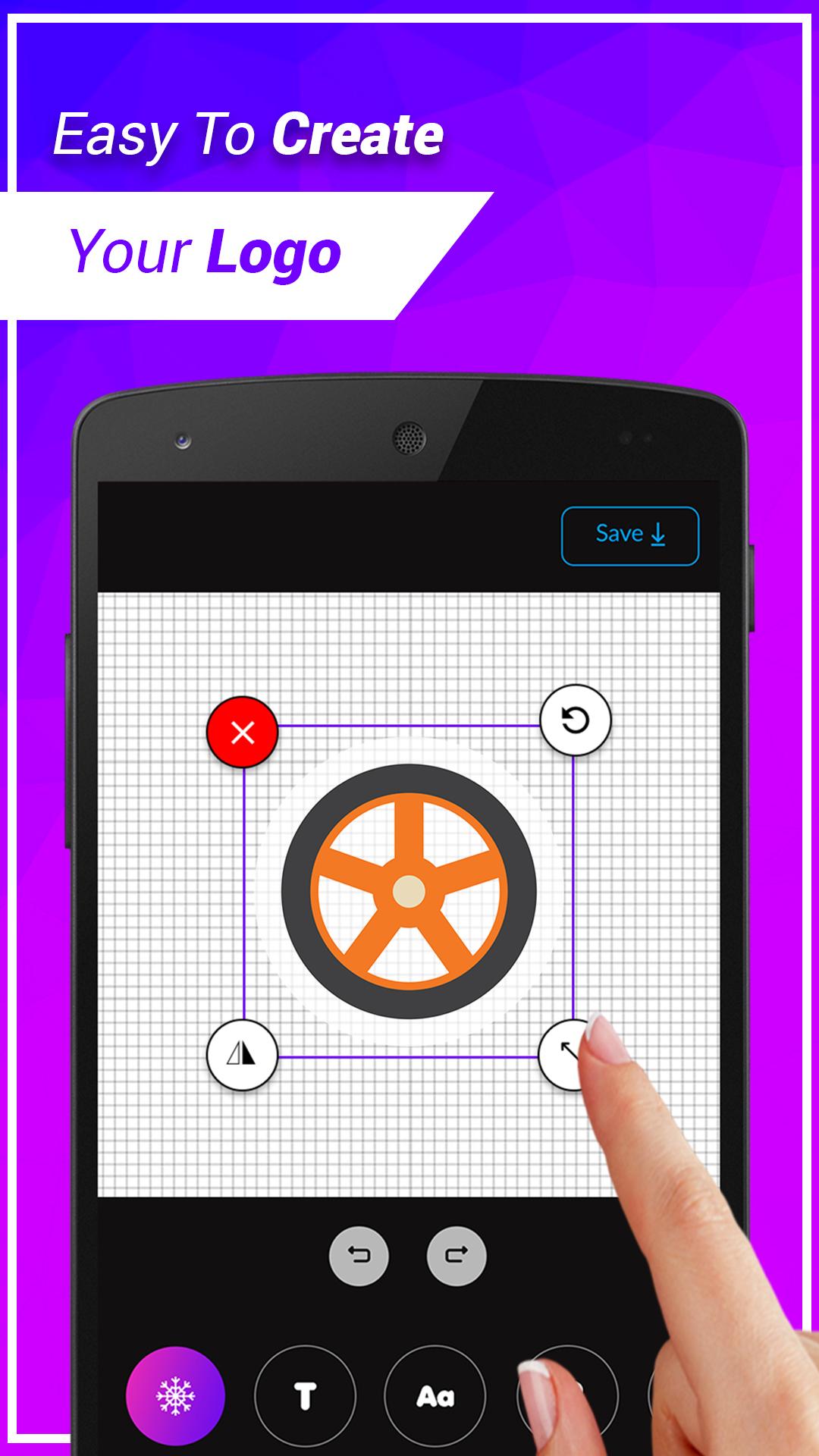 اسکرین شات 3 برنامه Logo Maker : Design Logo