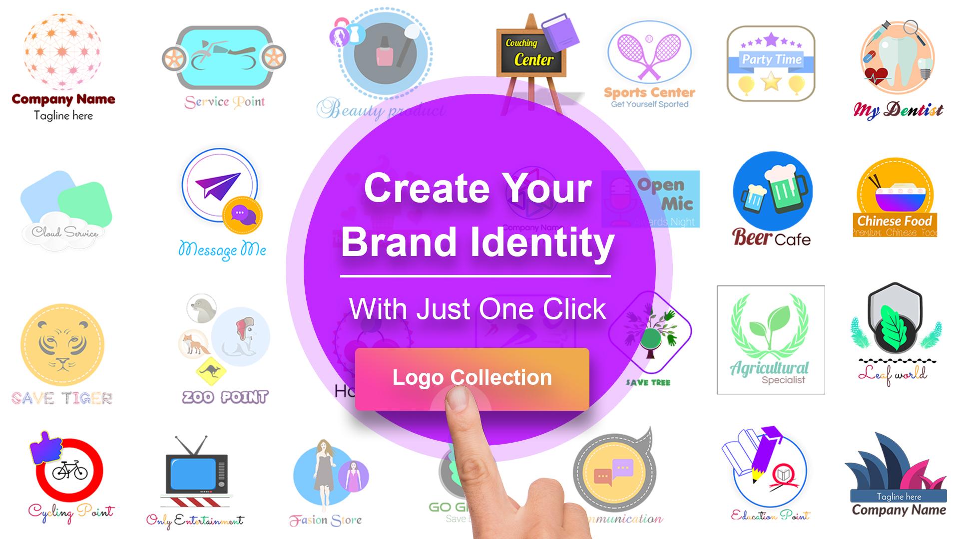 اسکرین شات 1 برنامه Logo Maker : Design Logo