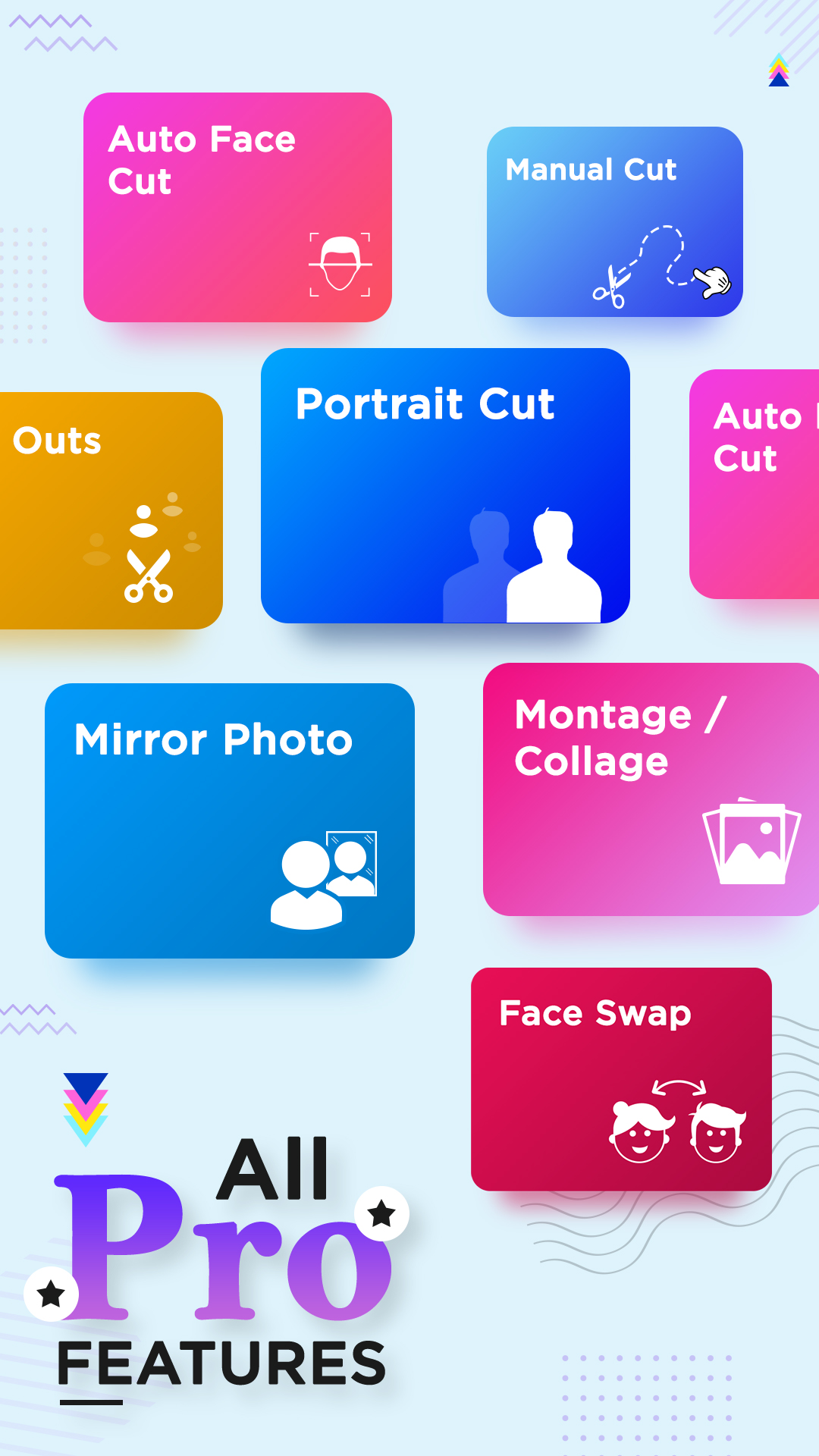 اسکرین شات 7 برنامه Cut Paste Photo Editor