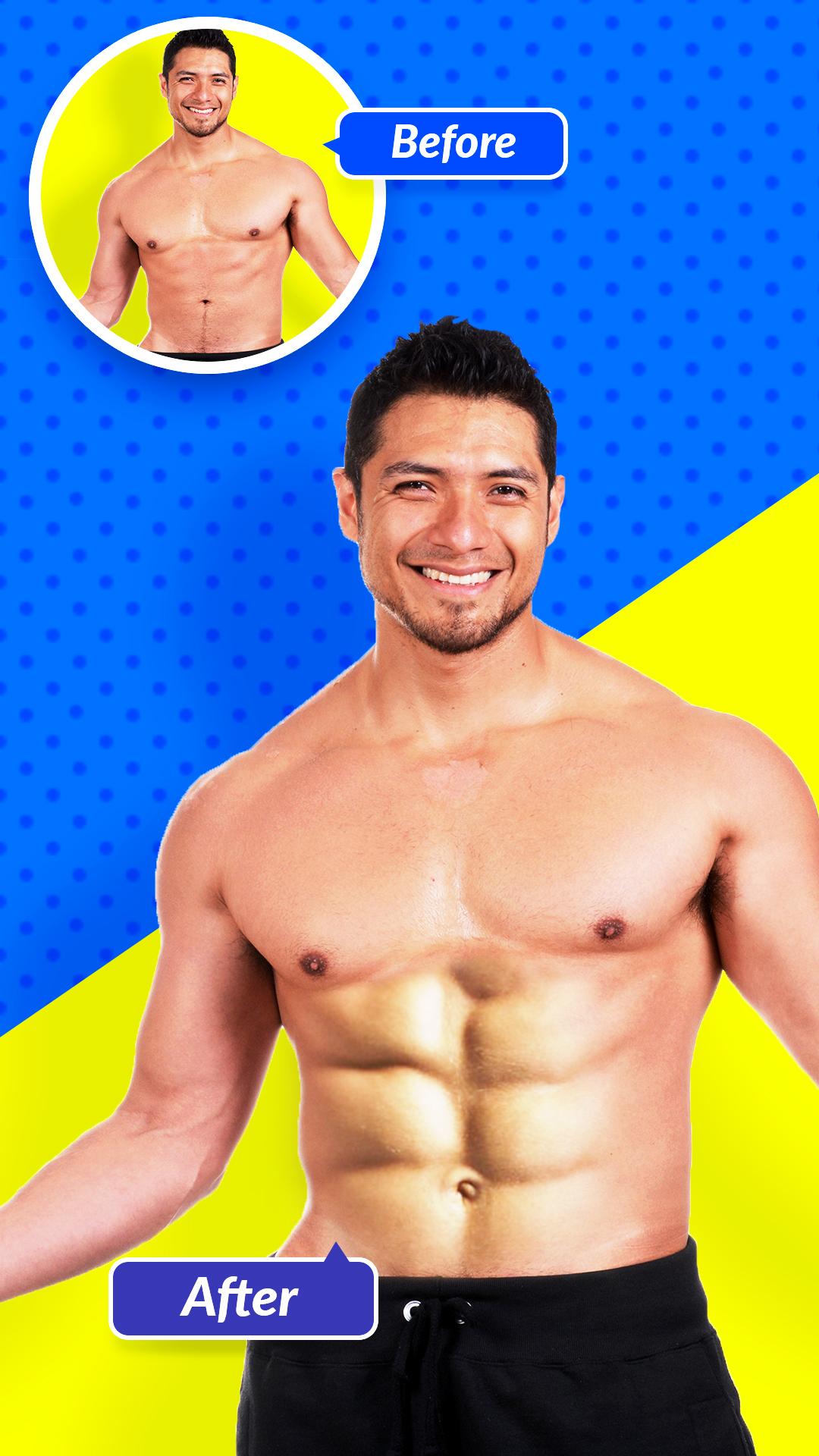 اسکرین شات 2 برنامه Six Pack Abs Photo Editor