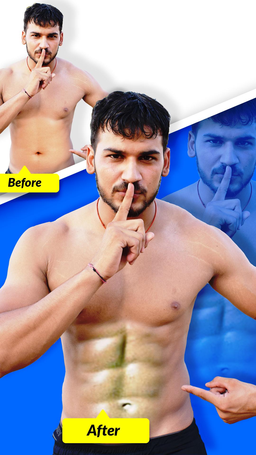 اسکرین شات 1 برنامه Six Pack Abs Photo Editor